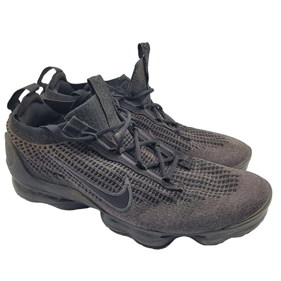 Nike Air Vapormax FK Flyknit 2021 Mens Black Athletic Shoes